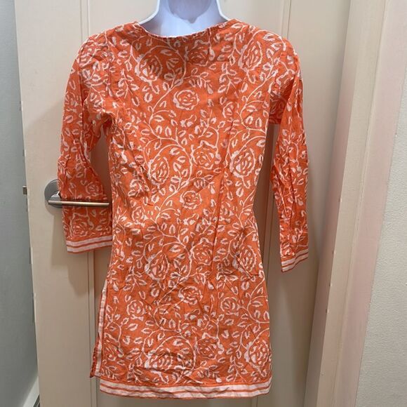 Gretchen Scott Orange Beach Cover Up Size XS - Picture 2 of 3